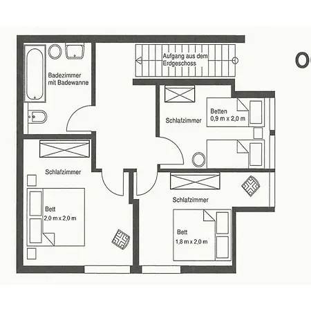 Hébergement de vacances Seagull Street 21 Merchant Horumersiel